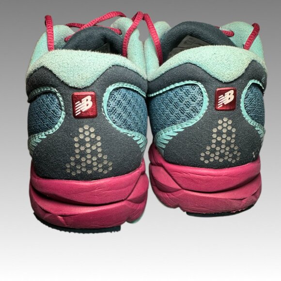 NEW BALANCE WR 1400PB v1 Revlite Running Shoes Teal Pink Women 7 - Picture 6 of 9